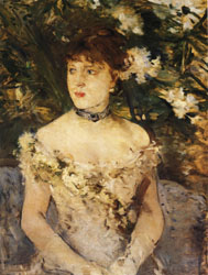 Young Woman in Evening Dress